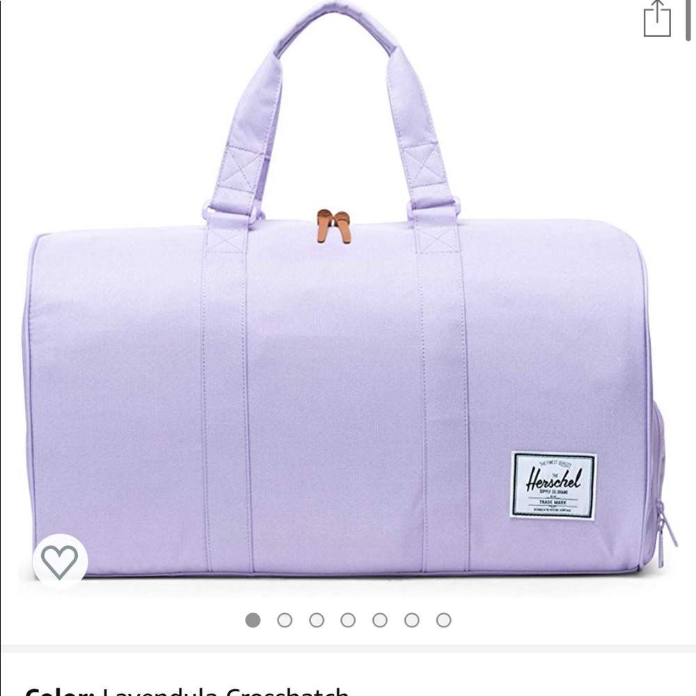 Herschel Novel duffle bag and chapter travel kit